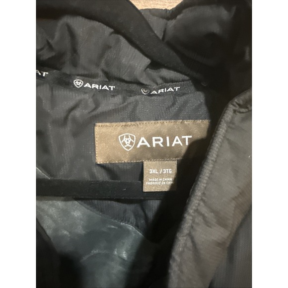 Mens Ariat 3XL Black Concealed Best - Picture 2 of 4